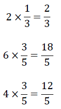 整数に分数をかける方法