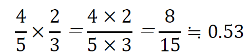 5分の4×3分の2