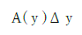 A(ｙ)Δｙ