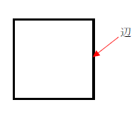 図　辺と算数、頂点、面