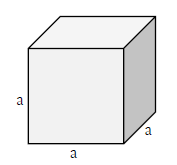 図　立方体の体積