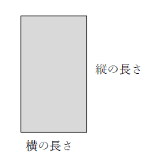 長方形の周りの長さの求め方